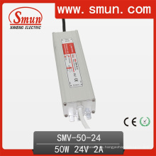 Conductor de LED Fuente de alimentación Conmutación 50W 24V 2A Corriente constante